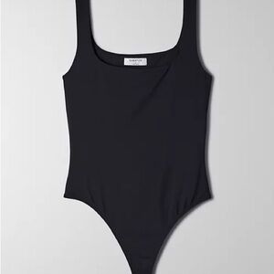 Aritzia Babaton Black Contour Bodysuit Size Small